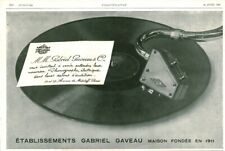 Publicité ancienne phonograph d'occasion  France