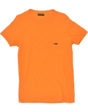 Usado, Camiseta masculina EMPORIO ARMANI laranja pequena PE02 comprar usado  Enviando para Brazil