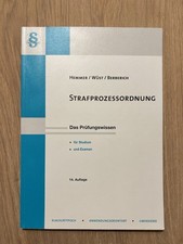Hemmer wüst strafprozessordnu gebraucht kaufen Hemmer wüst strafprozessordnu gebraucht kaufen  Düsseldorf
