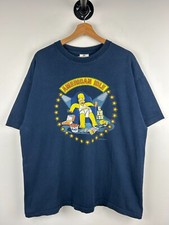 Camiseta Vintage 2003 The Simpsons Homer American Idle Navy Tamanho XL comprar usado  Enviando para Brazil