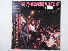 Iron Maiden Live!! + One EMI EMS-41001 Japan promo VINYL LP OBI comprar usado  Enviando para Brazil