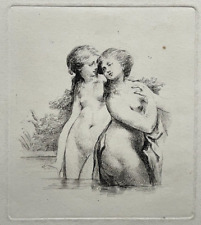 Baigneuses gravure eau d'occasion  Pluvigner