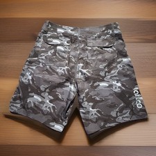 Usado, Shorts camuflado masculino AFTCO pesca 32 casual camuflagem leve ao ar livre comprar usado  Enviando para Brazil