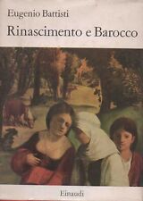 Battisti eugenio rinascimento usato  Torino