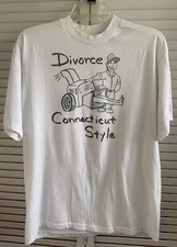 Usado, Camiseta Vintage Rara Gráfica Final dos Anos 80 Picador de Madeira Divórcio Punk Metal Extra Grande comprar usado  Enviando para Brazil