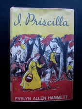 I, PRISCILLA by Evelyn Allen Hammett 1960 HARDCOVER W/ DJ First Edition  comprar usado  Enviando para Brazil