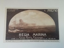 Cartolina regia marina usato  Roma