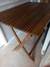 Teak garden table for sale  BOLTON