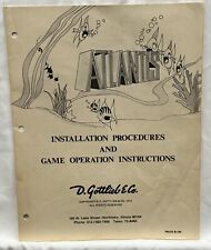 Original gottlieb atlantis for sale  Twinsburg
