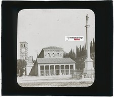 Basilique St, Roma, Foto Placca Lente, Positivo 8,5x10'', usado comprar usado  Enviando para Brazil