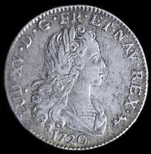 Louis argent 1720 d'occasion  Soyaux