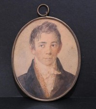 Miniature portrait julius for sale  NEWARK