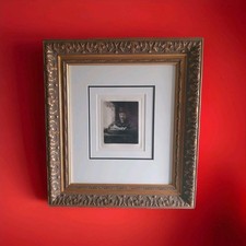 Rembrandt etching signed. for sale  North Bergen