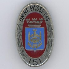 Infanterie 151 passe d'occasion  La Queue-les-Yvelines