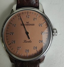 Einzeigeruhr meistersinger kar gebraucht kaufen  Klettwitz