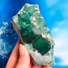 354g natural fluorite d'occasion  Expédié en Belgium