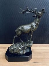 Bronzefigur hirsch geweih gebraucht kaufen  Berlin