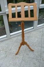 Holz notenständer masivholz gebraucht kaufen  Höfen