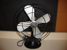 Bom 1938 Antigo GE Ventilador Oscilante 12" Modelo 49X929 Funciona Frete Grátis comprar usado  Enviando para Brazil