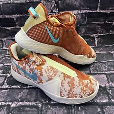 Nike PG 4 Hombres 18 Paul George NBA 2K20 Camuflaje Jugador Zapatos de Pelota CZ6203-200 NUEVO segunda mano  Embacar hacia Argentina