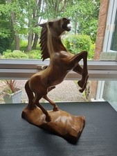 Wooden horse statue for sale  TAUNTON