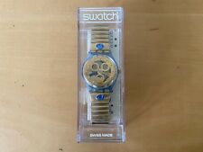 Relógio Swatch Gold Smile GN 123/124 ferramentas 1992 sem uso comprar usado  Enviando para Brazil
