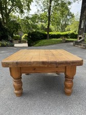 Rustic wooden coffee for sale  LEEDS