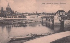 1547 cartolina pavia usato  Lugo