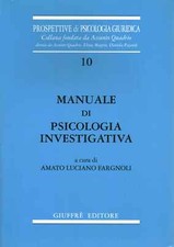 Manuale psicologia investigati usato  Cambiago