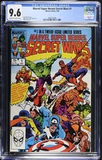 Marvel Super Heroes Secret Wars #1 (1984) CGC 9.6 Jim Shooter - Mike Zeck segunda mano  Embacar hacia Mexico