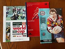 Rugby league programmes for sale  MANCHESTER