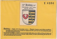 Reklamemarke wappen kemberg gebraucht kaufen  Hamburg