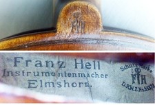 BOM VIOLINO ANTIGO ALEMÃO FRANZ HELL 4/4 -VÍDEO - VIOLINO ANTIGO バイオリン СКРИПКА 599 comprar usado  Enviando para Brazil