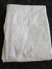 Broderie anglaise double for sale  LEICESTER