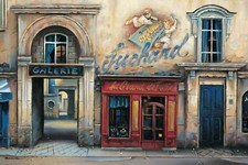 Usado, Alexander Borewko- Original Giclée sobre Tela "Galerie" comprar usado  Enviando para Brazil