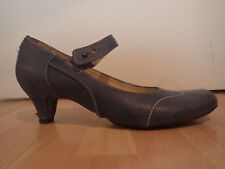 Chaussures bleues cuir d'occasion  La Tronche