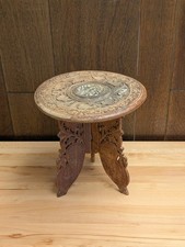 Hand carved inlaid for sale  Riverton