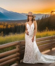 Boho lace wedding for sale  Plain City
