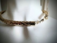 Collier collana torchon usato  Italia
