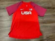 Camisa masculina Nike USA Pro Elite atletismo olímpica feita nos EUA AO8743-602 tamanho M comprar usado  Enviando para Brazil
