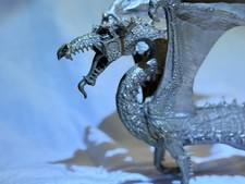 Large vintage pewterdragon for sale  Guthrie