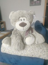 Large grey teddy for sale  ST. HELENS