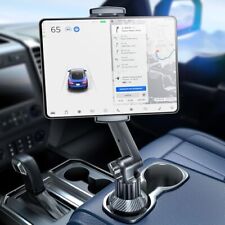 Soporte Tablet para Coche, para iPad Portavasos Montaje Coche con 1.57" Profundidad Grande C... segunda mano  Embacar hacia Argentina