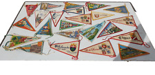 Lot anciens fanions d'occasion  Semblançay