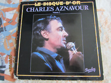 Charles aznavour vinyl d'occasion  Octeville-sur-Mer