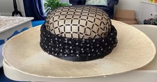 Cream occasion hat for sale  WIMBORNE