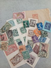 Lot vieux timbres d'occasion  Créances