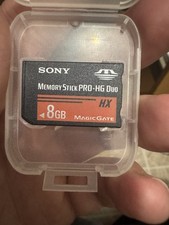 Memory Stick Sony 8GB 8G MS Pro HG Duo HX HD Vídeo PSP Varejo Genuíno, usado comprar usado  Enviando para Brazil