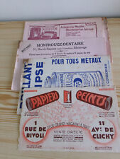 Buvards anciens publicitaires d'occasion  Lannion