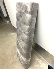 Simple tufted upholstered for sale  Staten Island